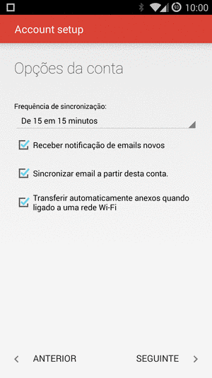 E-mail - configuração Gmail 6