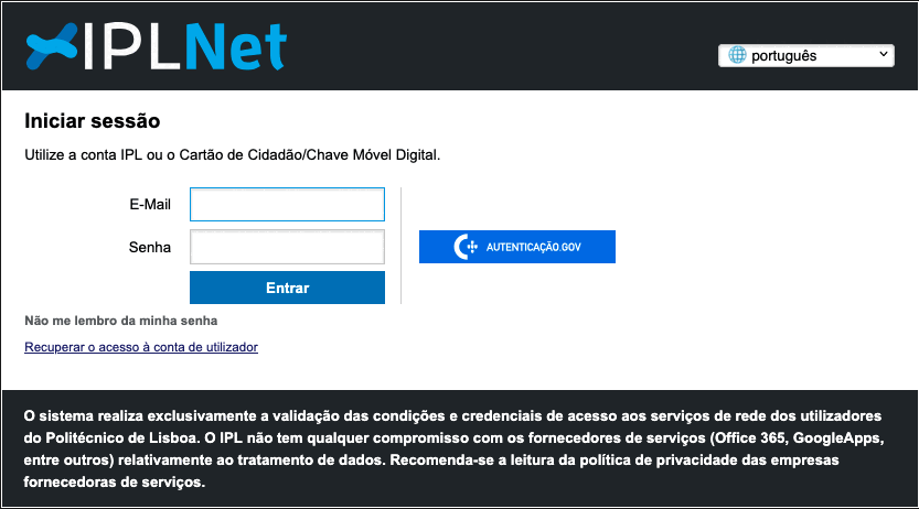 Autenticação Federada (IdP)