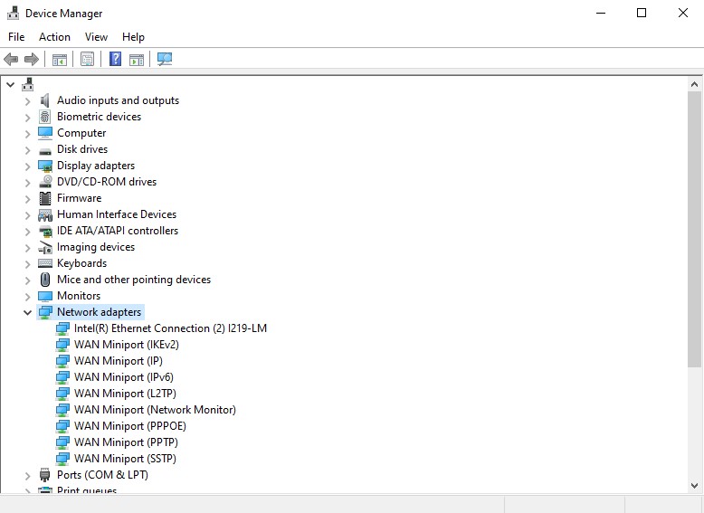 VPN - problemas W10 2