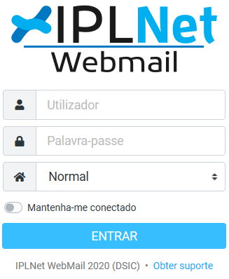 Webmail - Página de Login