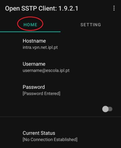 Separador HOME