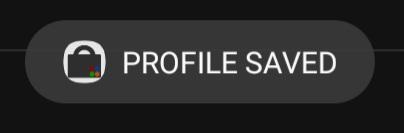 Perfil VPN guardado